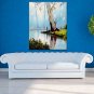 Oil Paintings Abstract Style Canvas Material With Wooden Stretcher Ready To Hang Size60*90CM and