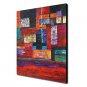 Hand-Painted Abstract One Panel Canvas Oil Painting For Home Decoration