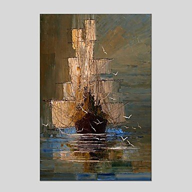 Oil Paintings  Abstract Style Canvas Material With Wooden Stretcher Ready To Hang Size60*90CM and