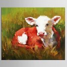 Hand-Painted Abstract / Animal 100% Hang-Painted Oil Painting,Modern / Classic One Panel Canvas Oi