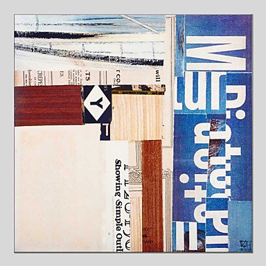 Oil Paintings Abstract Style Canvas Material With Wooden Stretcher Ready To Hang Size60*60CM and 7
