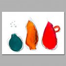 IARTS Three Ellipse Canvas Art Modern Art Framed