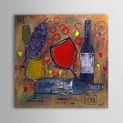 Hand-Painted Abstract / Still Life One Panel Canvas Oil Painting For Home Decoration