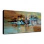 Hand-Painted Abstract One Panel Canvas Oil Painting For Home Decoration