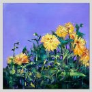 Oil Paintings Abstract Style Canvas Material With Wooden Stretcher Ready To Hang Size70*70CM .