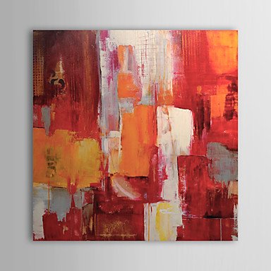 Hand-Painted Abstract One Panel Canvas Oil Painting For Home Decoration