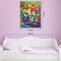 Hand-Painted Abstract One Panel Canvas Oil Painting For Home Decoration