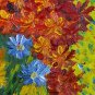 Ready to hang Stretched Hand-Painted Oil Painting Canvas Van Gogh repro Vase with Daisies and Anem