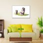 Oil Paintings Abstract Style Canvas Material With Wooden Stretcher Ready To Hang Size60*90CM and 5