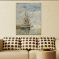 Oil Paintings Abstract Style Canvas Material With Wooden Stretcher Ready To Hang Size60*90CM and