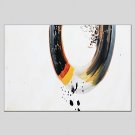 Oil Paintings Abstract Style Canvas Material With Wooden Stretcher Ready To Hang Size55*85CM.