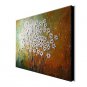 Hand-Painted Abstract Flower Thick Knife Oil Painting on Canvas Wall Art Contempory Color Home Dec
