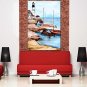 Abstract Style Canvas Material Oil Paintings with Stretched Frame Ready To Hang Size 60*90 CM