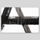 Oil Paintings Abstract Style Canvas Material With Wooden Stretcher Ready To Hang Size55*85CM.