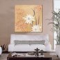 Oil Paintings Flower Style Canvas Material with Stretched Frame Ready To Hang SIZE60*90CM.