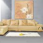 Oil Paintings Flower Style Canvas Material with Stretched Frame Ready To Hang SIZE60*90CM.
