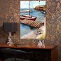 Abstract Style Canvas Material Oil Paintings with Stretched Frame Ready To Hang Size 60*90 CM