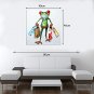 Hand-Painted Abstract / Animal 100% Hang-Painted Oil Painting,Modern / Classic One Panel Canvas Oi