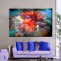 Abstract Style Canvas Material Oil Paintings with Stretched Frame Ready To Hang Size 60*90CM