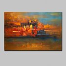 Hand Painted Modern Abstract Oil Painting On Canvas Wall Art Pictures For Living Room Home Decorat