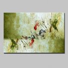Large Size Hand Painted Modern Abstract Canvas Oil Painting Wall Art Picture With Stretched Frame