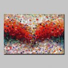 Large Size Hand Painted Modern Abstract Canvas Oil Painting Wall Art Picture With Stretched Frame