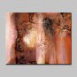 Large Hand-Painted Abstract Fantasy Modern Oil Painting On Canvas One Panel With Frame Ready To Ha