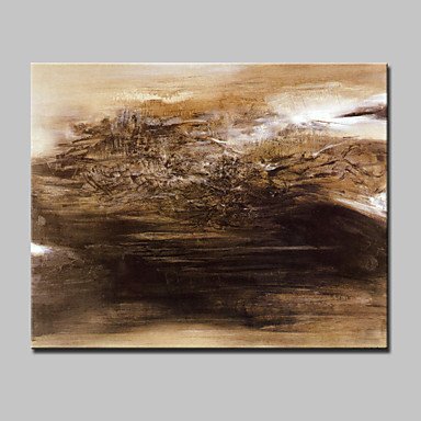 Large Hand-Painted Abstract Fantasy Modern Oil Painting On Canvas One Panel With Frame Ready To Ha