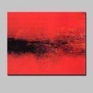 Large Hand-Painted Abstract Fantasy Modern Oil Painting On Canvas One Panel With Frame Ready To Ha