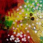 IARTS Colorful Christmas Tree Wall Art Canvas Home Decor Handmade By Talented Artist Unframed