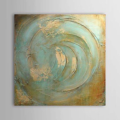 Hand-Painted Abstract One Panel Canvas Oil Painting For Home Decoration