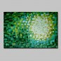Mini Size Hand-Painted Abstract Modern Oil Painting On Canvas One Panel Ready To Hang