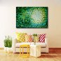 Mini Size Hand-Painted Abstract Modern Oil Painting On Canvas One Panel Ready To Hang