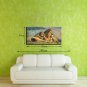 Large Lion King Oil Painting Animal Landscape Picture Print On Cotton Canvas One Panel Ready to Ha