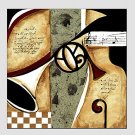 Oil Paintings Abstract Style , Canvas Material, Painting Only SIZE:60*60CM.