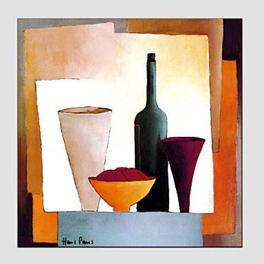 Oil Paintings Abstract Style , Canvas Material, Painting Only SIZE:60*60CM.