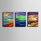 E-HOME Oil painting Modern Color Of The Hills Pure Hand Draw Frameless Decorative Painting