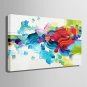 E-HOME Oil painting Modern The Colour Of Profusion Pure Hand Draw Frameless Decorative Painting