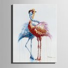 Mini Size E-HOME Oil painting Modern Love  Of The Crane Pure Hand Draw Frameless Decorative Painti