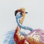Mini Size E-HOME Oil painting Modern Love  Of The Crane Pure Hand Draw Frameless Decorative Painti