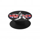 Wirzop Cell Phone Grips The Who Band British Flag Pop Out Grip Collapsible Expandable
