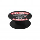 Wirzop Cell Phone Grips Five Finger Death Punch Over Pop Out Grip Collapsible Expandable