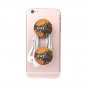 Wirzop Cell Phone Grips Halloween Cat Trick-or-treating Pop Out Grip Collapsible Expandable