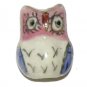 3 Ceramic Owl Beads - Owls