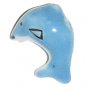 3 Ceramic Dolphin Beads Dolphins