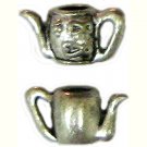6 Antique Silver Pitcher Charms