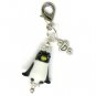 Handmade Penguin Zipper Pull
