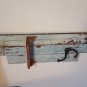 Wall mounted key or coat hook