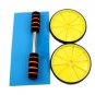 ABS Abdominal Exercise Wheel Gym Fitness Machine Body Strength Traning Roller