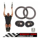 Gymnastic Gym Rings Hoop Crossfit Exercise Fitness Home Workout Dip Pair Bars